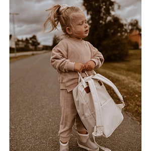 Рюкзак Mrs. Ertha "Strawberries", райские ягоды, большой, водонепроницаемый